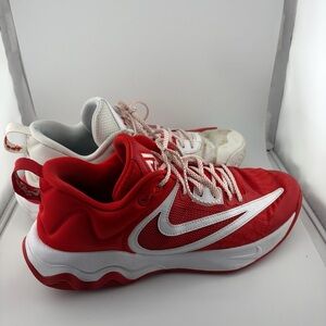 Greek Freak Giannis Red and White Basketball Shoes Men’s 10.5